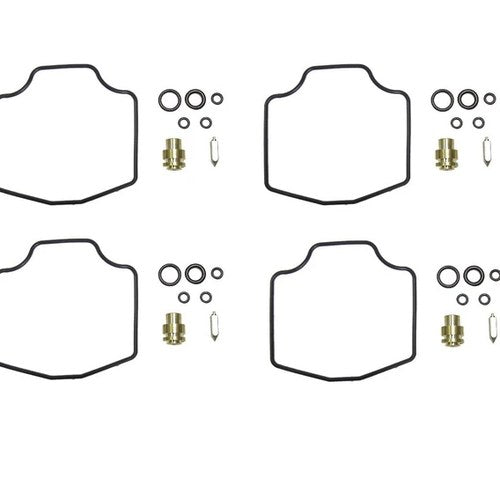 4x Carb Carburettor Repair Kit For Kawasaki Gpz 550 A (ZX550A) 1985