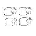 4x Carb Carburettor Repair Kit For Yamaha Yzf 750 R 1995