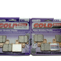Goldfren S33 Brake Pads Front For Kawasaki ZX-6R (ZX 600 P7F/P8F) 2007-2008