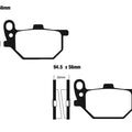 Ebc Brake Pads Front Set For Yamaha RD 400 1979