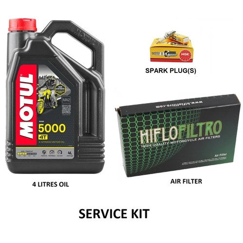 Service Kit For Sym Joyride 200 ie Evo 2012-2016 (Oil, Spark Plug, Air Filter)