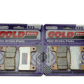 Goldfren S33 Brake Pads Front For Kawasaki ZX 10 R ZX 1000 E8F/E9F/FAF 2008-2010