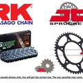 RK Chain and JT Sprockets For Honda CBR400 Rrj Tri - ArmNC23