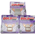 Goldfren S33 Brake Pads Front & Rear For Pgo BR-200 Bug Rider 2007-2012