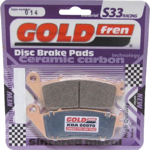 Goldfren S33 Brake Pads Front For Honda VT 750 DC7/DC8 Shadow Spirit 2007-2009