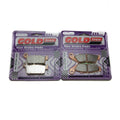 Goldfren S33 Brake Pads Front & Rear For Kawasaki KX 125 M1/M2/M3 2003-2005