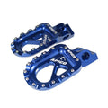Apico Foot-pegs CNC For Montesa 4RT 250 260 300 301 blue