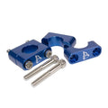 Trials Handlebar Mounting Kit 28.6mm blue