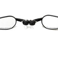 Universal Handle Bar End Mirrors Black Oval For Motorbike Motorcycle