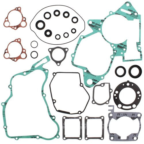 Honda CR125R, 2000, Complete Gasket Set with Seals - CR 125
