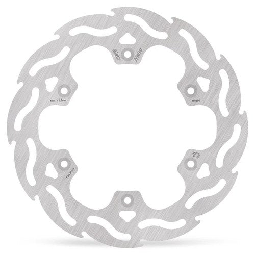Moto Master Rear Flame Brake Disc For TM Racing E/XC & MX 125 1990-1992