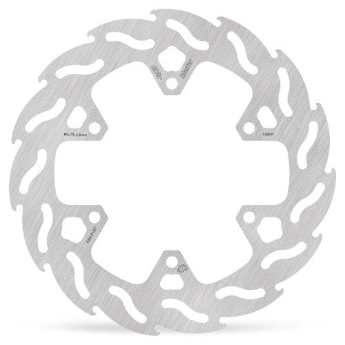 Moto Master Rear Flame Brake Disc For Ducati Hypermotard 698 Mono Rve 2024-2025
