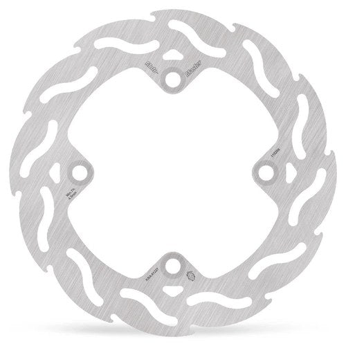 Moto Master Rear Flame Brake Disc For Triumph Street Triple 675 R 2009-2012