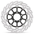 Moto Master Front Floating Brake Disc Flame For Kawasaki Klv 1000 2004-2007