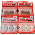 Brake Pads Front & Rear For Gilera Oregon 250 Quad 2007