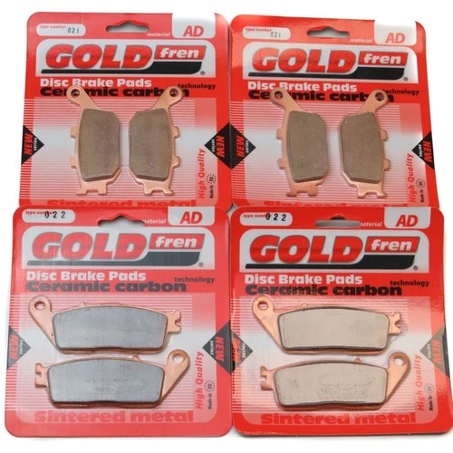 Brake Pads Front & Rear For Kawasaki Ninja 650 ABS (EX650) 2017-2023