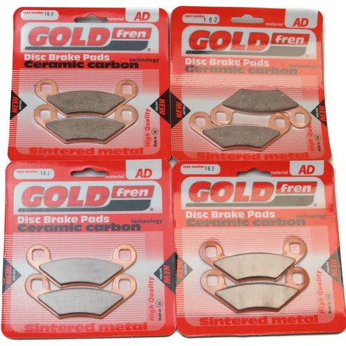 Brake Pads Front & Rear For Polaris Hawkeye 2 x 4/4 x 4 2007