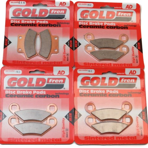 Brake Pads Front & Rear For Polaris 350 Big Boss L 1993
