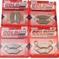 Brake Pads Front & Rear For Polaris 350 Big Boss L 1993