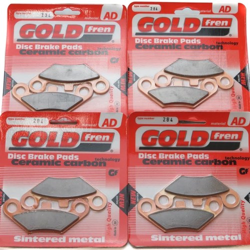 Brake Pads Front & Rear For Linhai Cuv Carry 300 (ATV) 2007-2009