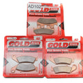 Brake Pads Front & Rear For Honda Trx 250 RJ/RK 1988-1989