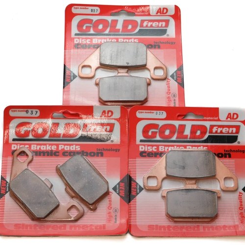 Brake Pads Front & Rear For Kawasaki Gpz 900 R A1-A6 1984-1989