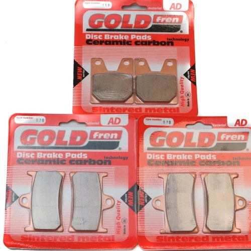 Brake Pads Front & Rear For Yamaha Xjr 1300 5EA9/5EAG 298mm front disc 2000