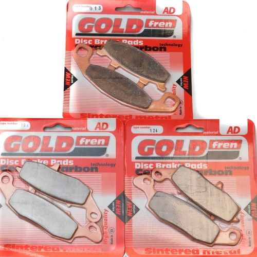 Brake Pads Front & Rear For Kawasaki ZR 1100 B5 (Zephyr 1100 RS) 2002