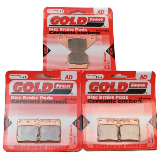 Brake Pads Front & Rear For Ccm LX 350-4A Quad 2008-2009