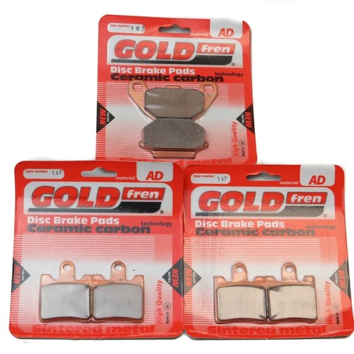 Brake Pads Front & Rear For Sym GT 500 2004