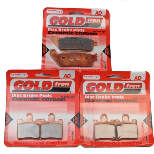 Brake Pads Front & Rear For Daelim S3 250 (SV250) 2012-2014