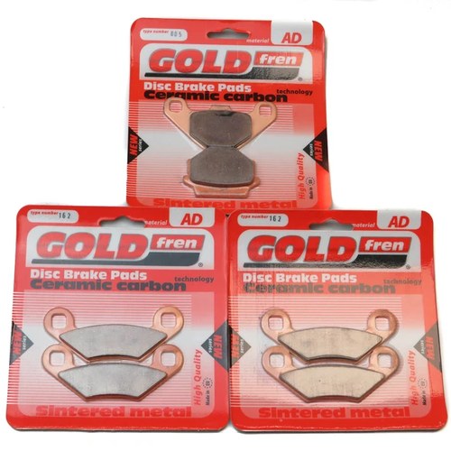 Brake Pads Front & Rear For Polaris 200 Phoenix Quadricycle EA EB 2005