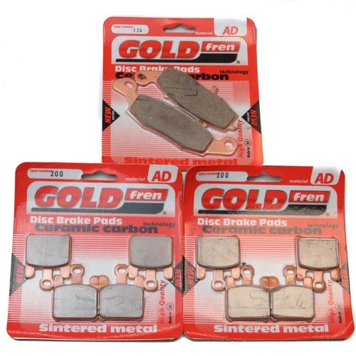 Brake Pads Front & Rear For Kawasaki VN 1600 B2H Mean Streak 2005-2008