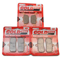 Brake Pads Front & Rear For Triumph Daytona 675 Black Monoblock 2009-2012