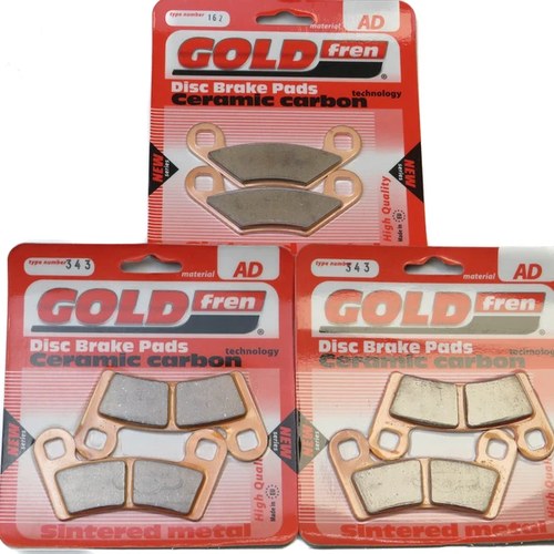 Brake Pads Front & Rear For Polaris 450 S Outlaw 2008