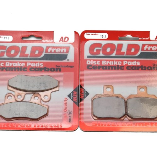 Brake Pads Front & Rear For Peugeot Speedfight 125 Darkside (4T) 2014-2015