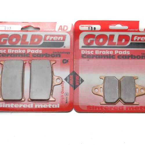 Brake Pads Front & Rear For Yamaha Road Racing TZ 125 1994-1997