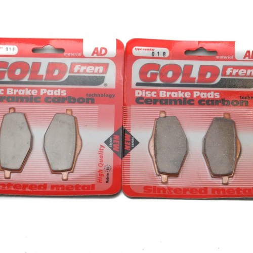 Brake Pads Front & Rear For Yamaha DT 200 R 1993