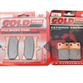 Brake Pads Front & Rear For Benelli Devil 50 1992-