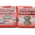 Brake Pads Front & Rear For Kawasaki Klr 650 A1-A3 1987-1989
