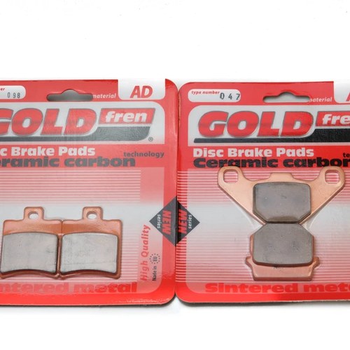 Brake Pads Front & Rear For Govecs (Electric Scooters) GO S 3.4 2011-2014
