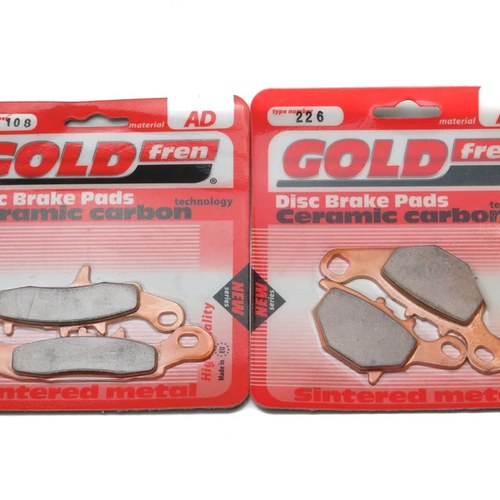 Brake Pads Front & Rear For Suzuki RM 85 Small 17" Front 2005-2021