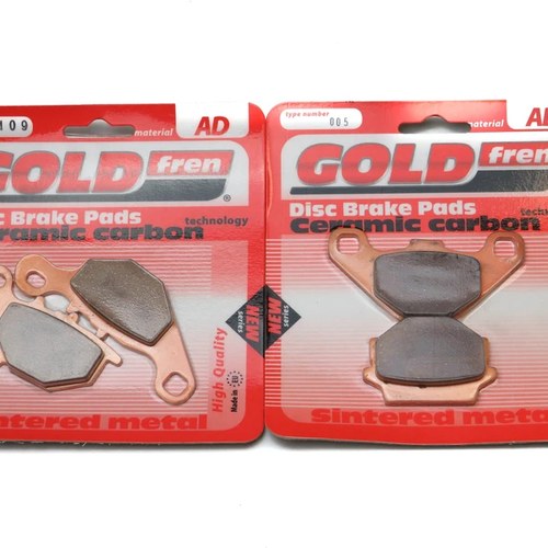 Brake Pads Front & Rear For Kawasaki Kmx 125 B10-B12 1999-2003