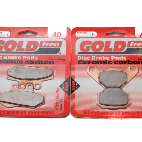 Brake Pads Front & Rear For Fantic Caballero 125 Supersei Motard 2007-2009