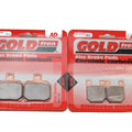 Brake Pads Front & Rear For Derbi GP1 50 Euro 2 Chain driven Radical 2005
