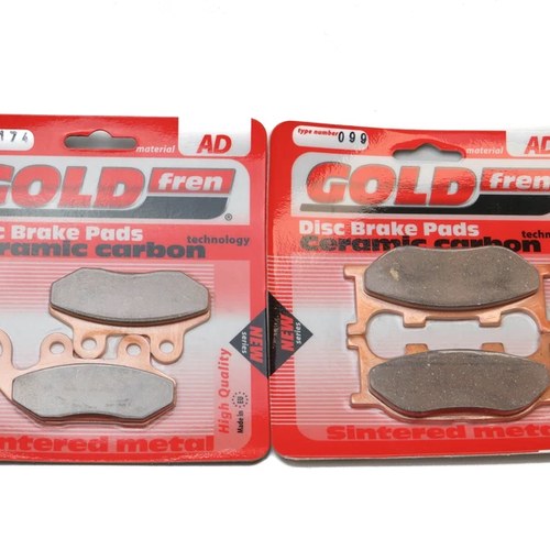 Brake Pads Front & Rear For Adiva Scooters AD 200 2009-2011