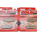 Brake Pads Front & Rear For Pgo idep Electric Scooter 2009