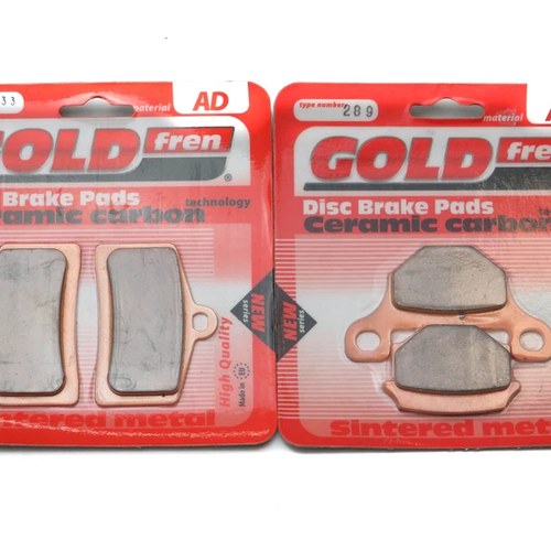 Brake Pads Front & Rear For Derbi Gpr 125 (4T) 4V 2009-2014