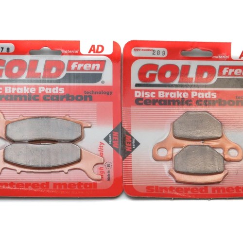 Brake Pads Front & Rear For Derbi Terra 125 Adventure 2007-2014