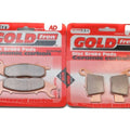 Brake Pads Front & Rear For Ajp PR5 250 Supermoto 2010-2015